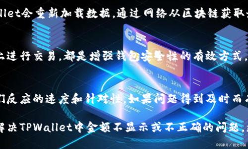    TPWallet金额不正确或不显示的解决办法  / 

 guanjianci  TPWallet, 钱包金额不显示, TPWallet金额错误, 数字货币钱包问题, 钱包使用技巧  /guanjianci 

在数字货币日益普及的今天，TPWallet作为一款流行的数字钱包，因其易用性和安全性吸引了众多用户。然而，有些用户在使用TPWallet时会遇到“金额不显示”或“金额显示不正确”的问题。这不仅影响了用户的交易体验，也可能导致资产的损失。因此，了解TPWallet金额不正确或不显示的原因以及解决办法显得尤为重要。本文将对此进行详细探讨，并提供相关问题的解答。

TPWallet金额不显示的原因分析
在使用TPWallet时，有几个常见的原因可能导致金额不显示。首先，网络连接不稳定是一个重要因素。如果用户的网络环境较差，TPWallet可能无法正常连接到区块链网络，从而显示不出金额信息。同时，用户可能没有更新到最新版本的TPWallet软件，这也是导致金额无法正常显示的一个原因。

其次，用户在进行某些操作时，比如未确认交易或未完成提币流程，也可能会导致余额显示不正确。此外，TPWallet的缓存问题也会引发金额显示异常，可能是由于应用程序的缓存数据没有更新所致。如果TPWallet服务器正在进行维护或者遇到技术故障，用户也可能会遇到金额不显示的问题。

如何检查和修复金额不显示问题
如果你发现TPWallet中金额不显示的问题，首先需要检查网络连接。确认你的移动设备或计算机是否连接到可靠的网络，以及网络速度是否足够。如果一切正常，尝试重启TPWallet应用程序，看看问题是否得到解决。

如果重启应用程序后问题依旧，可以尝试清除TPWallet的缓存。具体操作方式通常在应用程序的设置中找到“缓存”或“存储”选项，然后点击“清除缓存”。清除缓存后，重新打开应用程序，系统应该会自动更新你的余额信息。

另外，确保你使用的是TPWallet的最新版本。进入应用商店，检查是否有可更新的版本，如果有，及时下载和安装更新。软件的更新往往修复了一些存在的bug和问题。

如何确认交易状态和资产状况
如果TPWallet中显示的金额不准确，用户应该首先确认最近的交易状态。打开TPWallet，进入“历史交易”或“交易记录”选项，可以查看所有的交易信息，以确认是否有未完成的交易或者错误的记录。

用户还可以通过区块链浏览器查询相关的交易信息。将自己的钱包地址复制，粘贴到区块链浏览器中，可以查看该地址的所有交易记录和资产状况。这有助于用户快速确认自己的资产是否出现在区块链上，并有助于诊断出是钱包的问题还是交易本身的问题。

寻求技术支持的渠道
如果经过上述步骤问题依然存在，建议用户寻求TPWallet的技术支持。通常来说，软件的官方网站或移动应用平台都会提供客服支持或FAQ（常见问题解答）部分。在遇到技术问题时，可以通过这些渠道寻求帮助，以快速解决问题。

在联系技术支持时，建议用户提供详细的信息，例如钱包地址、交易时间、金额等，以帮助工作人员快速定位问题所在。此外，用户也可以关注TPWallet的社交媒体渠道，查看是否有关于系统问题的通知或公告，以便及时了解钱包的状态。

如何有效保护你的数字资产
在使用TPWallet等数字钱包时，保护个人的数字资产同样重要。应定期备份钱包信息，存储钱包密钥和恢复种子词在安全的地方，谨防丢失。同时，不要在不安全的网络环境下进行交易，尽量选择可信的Wi-Fi网络。

在进行大额交易时，可以考虑分批次转账，避免一次性转账导致的资产损失。此外，了解市场动态，关注相关的安全警示，能够帮助用户在复杂的数字货币世界中更好地保护自己的资产。

常见问题解答
为了更好地帮助大家解决TPWallet中金额不正确的问题，以下是一些用户可能会遇到的相关问题，以及详细解答。

问题1：为何TPWallet中显示的金额与区块链浏览器不一致？
如果TPWallet中的金额与区块链浏览器显示的不一致，很有可能是因为TPWallet未能及时更新区块链数据。区块链是一个去中心化的网络，有时候网络延迟会导致数据不同步。此外，如果你刚刚完成一笔交易，可能在TPWallet中需要一些时间才能反映出来。建议定期刷新余额，并检查网络状态，确保能够正常连接到区块链。

问题2：我该如何处理未确认的交易？
未确认的交易通常表示该交易尚未通过网络节点的验证。在这种情况下，你可以选择耐心等待，因为大部分未确认的交易最终会被确认。但是，如果交易长时间未确认，可以尝试在TPWallet中取消交易。此外，如果你是使用了较低的交易费用，可能需要考虑重新发起交易，选择更高的费用以加快确认速度。

问题3：清除缓存是否会导致我的资产丢失？
清除TPWallet的缓存是一个安全的过程，通常不会导致用户资产的丢失。缓存主要是用来存储应用程序的临时数据，有助于提高应用的加载速度。清除缓存后，TPWallet会重新加载数据，通过网络从区块链获取最新的信息，确保显示的余额是准确的。

问题4：如何提高TPWallet的安全性？
提高TPWallet安全性的关键在于保护你的私钥和种子短语。定期备份这些信息，并妥善存储在安全的地方。此外，启用双重验证、设置复杂的密码、避免在公共Wi-Fi上进行交易，都是增强钱包安全性的有效方式。

问题5：遇到技术问题后，我如何评价技术支持？
评价技术支持的品质，通常需要根据他们的响应时间、有效性和专业性进行。如果你在使用TPWallet的过程中遇到了技术问题，可以将其快速报给支持团队，观察他们反应的速度和针对性。如果问题得到及时而有效的解决，说明支持团队的服务质量较高。用户反馈也可以在社交媒体和应用商店中查看，了解其他用户的体验。

总之，TPWallet作为一款数字钱包，为用户提供了方便的资产管理功能，但在使用过程中也难免遇到一些问题。通过对以上问题的解答，相信用户可以更好地理解和解决TPWallet中金额不显示或不正确的问题，更安全、更高效地进行数字资产管理。
