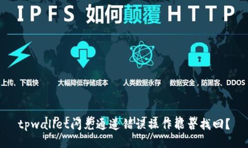 tpwallet闪兑通道错误操作能否找回？